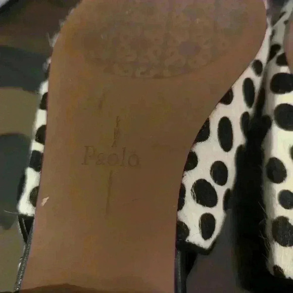 NWOT Linea Paolo Calf Hair Sling Backs Size 8M - Picture 11 of 11